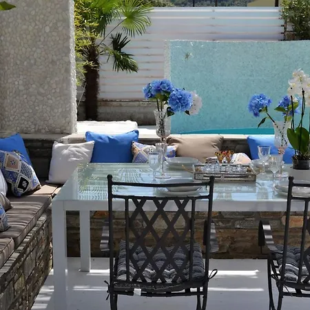 Vilă Exquisite Thassos Mare 4 Bedroom Private Pool Sea View Skala Prínos
