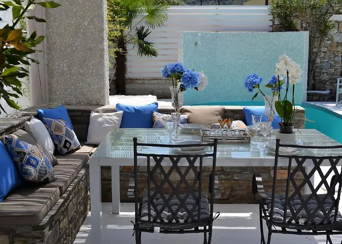 Villa Exquisite Thassos Mare 4 Bedroom Private Pool Prínos